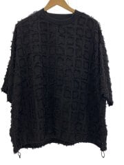画像：CUT JACQUARD BIG P/Tシャツ/M/ポリエステル/BLK/KLM24SSH1117
