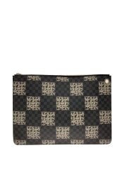 画像：ポシェット・ジュールGM_ダミエ・グラフィット/PVC/BLK