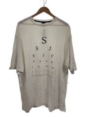 画像：Tシャツ/XL/コットン/WHT/プリント/90ｓ