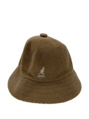 画像：バケットハット/L/アクリル/BEG/無地/メンズ/0397BC