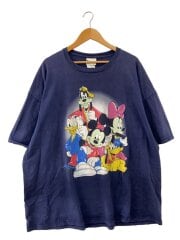 画像：Tシャツ/XXL/コットン/NVY/USA製/汚れ//