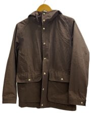 画像：ジャケット/S/コットン/ブラウン/無地/13453