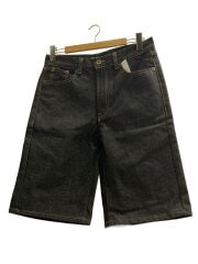 画像：ショートパンツ/32/コットン/インディゴ/無地