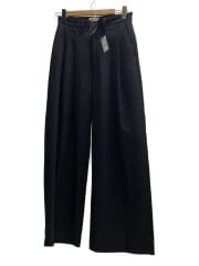 画像：スラックスパンツ/1/ポリエステル/ブラック/無地/2330005