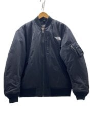 画像：INSULATION BOMBER JACKET_インサレーションボンバージャケット/L/ポリエステル/ブラ/
