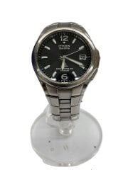 画像：ATTESA/Eco-Drive/ソーラー腕時計/アナログ/ステンレス/シルハ/シルハ/H410-T003788