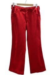 画像：COUNTRY BRITCHES/ブーツカットパンツ/--/--/レッド/SCOVILLジッパー