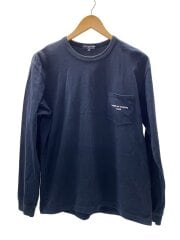 画像：長袖Tシャツ/M/コットン/ブラック/HD-T010