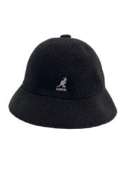 画像：バケットハット/L/アクリル/BLK/無地/レディース/0397BC
