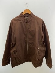 画像：ジャケット/L/コットン/BRW/無地