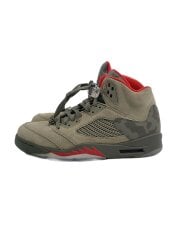 画像：AIR JORDAN 5 RETRO/エアジョーダンレトロ/グレー/136027-051/28.5cm/GRY