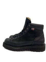 画像：ブーツ/US7/BLK/レザー/30466