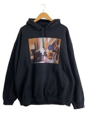 画像：パーカー/XL/コットン/BLK/プリント//