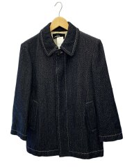 画像：ジャケット/S/ウール/BLK/TJ-07027S