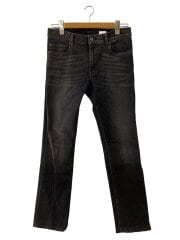 画像：デニムストレートパンツ/30/コットン/BLK/ACU1 2018 3300