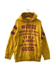 画像：22SS/#1921 Collection Yellow Printed Hoodie/S/コットン/YLW/68327