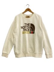 画像：×THE NORTH FACE/21SS Cotton Sweatshirt/シミ汚れ有/M/コットン/CRM//
