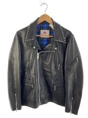 画像：ダブルライダースジャケット/42/羊革/BLK/UE-212000