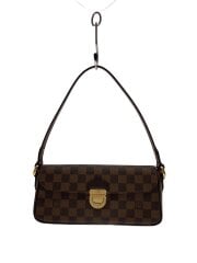 画像：ラヴェッロPM_ダミエ・エベヌ/PVC/BRW/ストラップ亀裂有