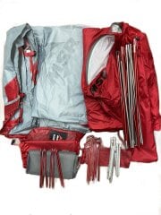 画像：テント/ドーム/2人用/RED/ELIXIR2 2P