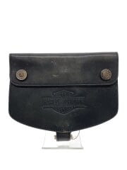 画像：ウエストバッグ/レザー/BLK