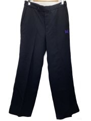 画像：スラックスパンツ/L/ポリエステル/BLK