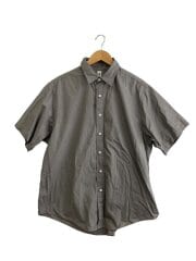 画像：半袖シャツ/2/コットン/GRY/無地/22-051-053-2120-1-0//