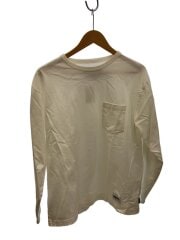 画像：CLASSIC CREWNECK LS/長袖Tシャツ/M/コットン/WHT/262fpnh-csm14
