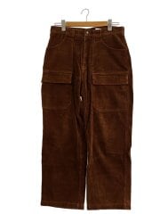 画像：CORDUROY BAKER PANTS/ストレートパンツ/34/コーデュロイ/BRW/101213031007//