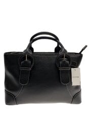 画像：ハンドバッグ/レザー/BLK/無地/DELLGA/デルガ/MADE IN ITALY//
