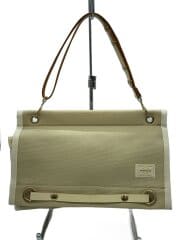 画像：ショルダーバッグ/キャンバス/BEG/マルシェショルダーバッグ