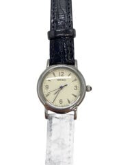 画像：クォーツ腕時計/アナログ/WHT/BLK/1N01-HAL0