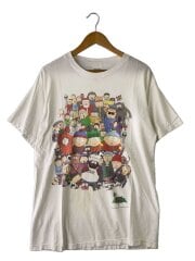画像：Tシャツ/L/コットン/WHT