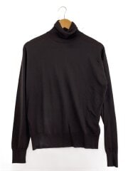画像：タートルネックニット/M/ウール/BRW/A4535