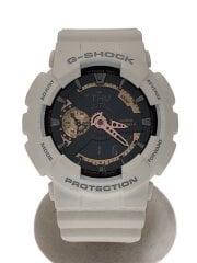画像：クォーツ腕時計・G-SHOCK/デジアナ/WHT/WHT