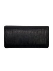 画像：2)ポルト・フォイユ・ブラザ_エピ/レザー/BLK/メンズ