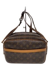 画像：リポーターPM_モノグラム・キャンバス/PVC/BRW