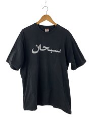 画像：Arabic Logo Tee/Tシャツ/XL/コットン/BLK
