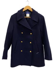 画像：ピーコート/40/ウール/NVY/無地