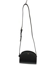 画像：ショルダーバッグ/レザー/BLK/無地/149947