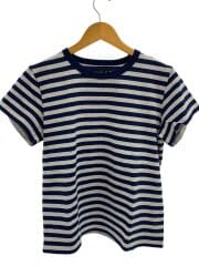 画像：Tシャツ/3/コットン/NVY/ボーダー/2653J008
