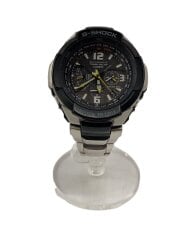画像：ソーラー腕時計・G-SHOCK/アナログ/SLV/SLV