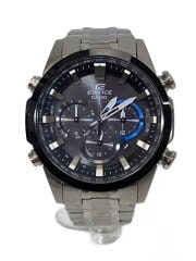 画像：ソーラー腕時計/アナログ/--/BLK/SLV/EQW-T630J