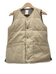 画像：ダウンベスト/M/ナイロン/BEG