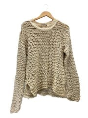 画像：ニット・セーター(薄手)/M/シルク/BEG/ME51KN022