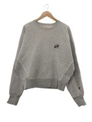 画像：スウェット/M/コットン/GRY/無地/CWSY009