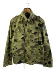 画像：ジャケット/M/コットン/KHK/カモフラ/1910-141-009