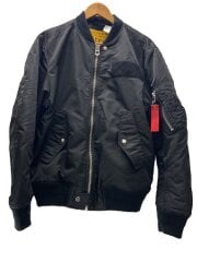 画像：フライトジャケット/M/ナイロン/BLK