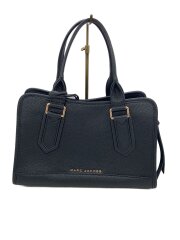 画像：サッチェル2WAY/トートバッグ/レザー/BLK/h747l01re22