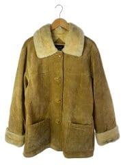 画像：ムートンジャケット/DENNIS BASSO/レザージャケット・ブルゾン/L/レザー/BEG